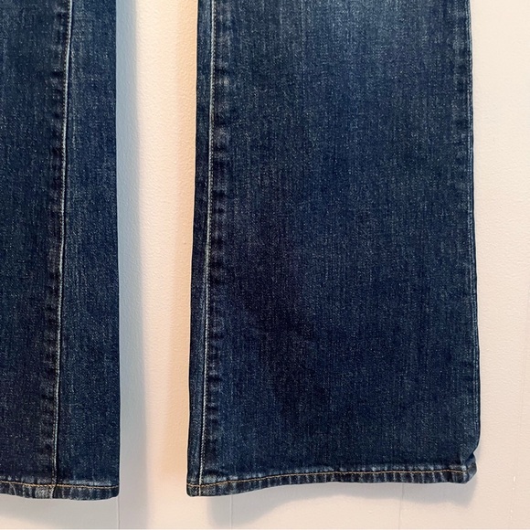 Madewell Flee Market Flares Jeans size 26 new mid wash button fly - Picture 5 of 10
